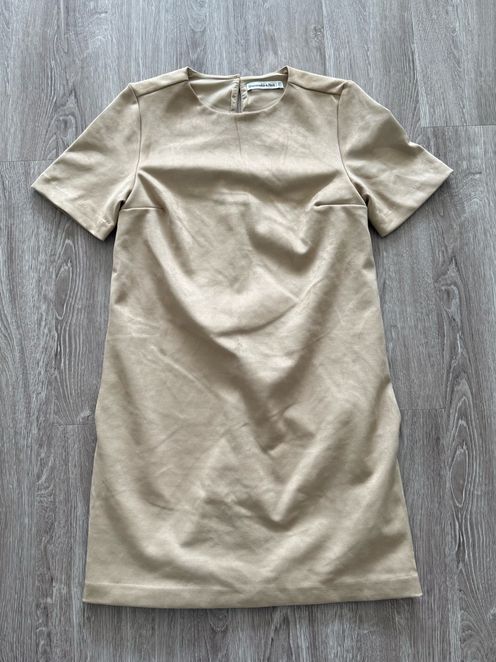 Abercrombie & Fitch Vegan Suede Mini Dress